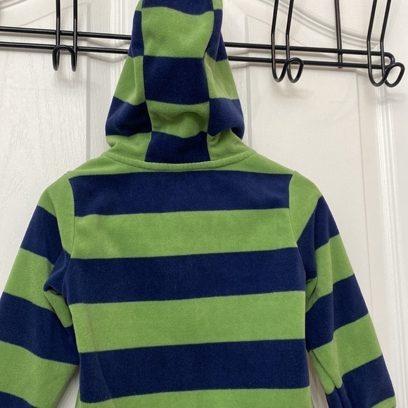 Carter’s Fleece Dump Truck Zip Jacket Green Blue 18 Month - Picture 6 of 8